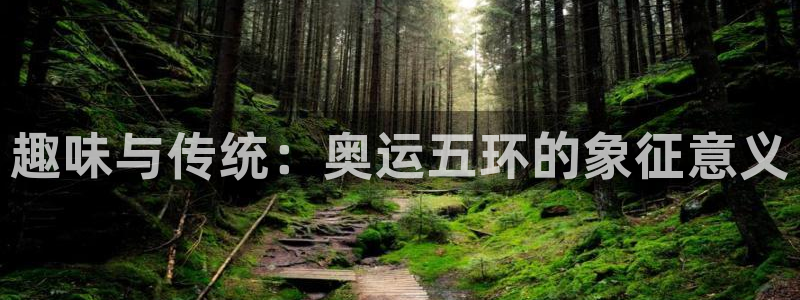 注册3377体育官方正版app:趣味与传统:奥运五环的象征意