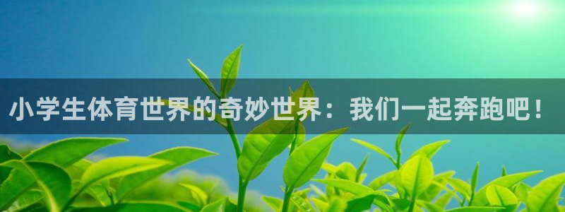 3377体育官方正版app集团官网首页:小学生体育世界的奇妙